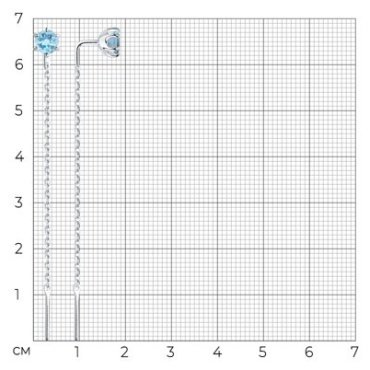 Серьги-цепочки SOKOLOV 92022161 вес 1.55 г серебро, без вставок купить,12337