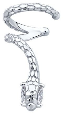 Моносерьга SOKOLOV 94170375 вес 1.93 г серебро, фианит купить,15799