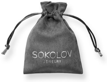 Моносерьга SOKOLOV 94170003 вес 0.47 г серебро, фианит купить,4050