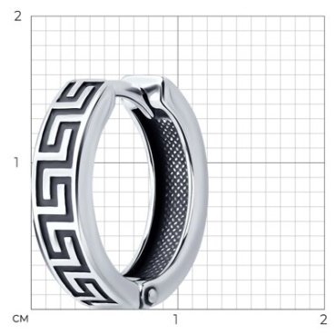 Серьги SOKOLOV 95170015_s вес 1.68 г серебро, без вставок купить,12825