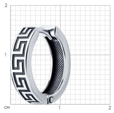 Серьги SOKOLOV 95170015_s вес 1.68 г серебро, без вставок купить,12825