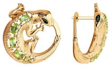 Серьги SOKOLOV 92022594 вес 13.08 г серебро, фианит купить,53476