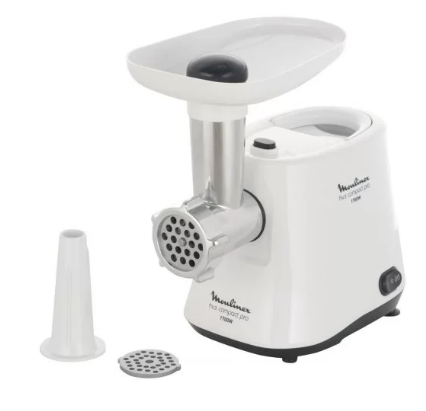 Мясорубка Moulinex ME301132 белая