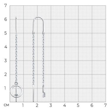 Серьги-цепочки SOKOLOV 94025983 вес 1.65 г серебро, фианит купить,13169
