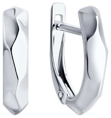 Серьги Diamant 94-120-02011-1 вес 1.91 г серебро, без вставок купить,15390