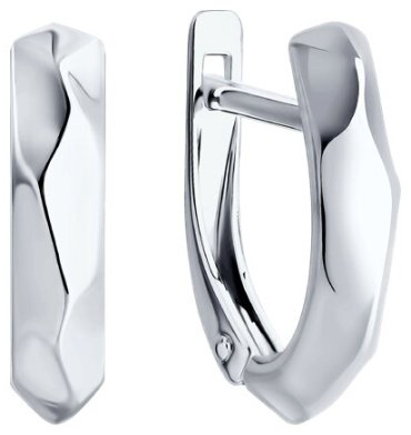 Серьги Diamant 94-120-02011-1 вес 1.91 г серебро, без вставок купить,15390