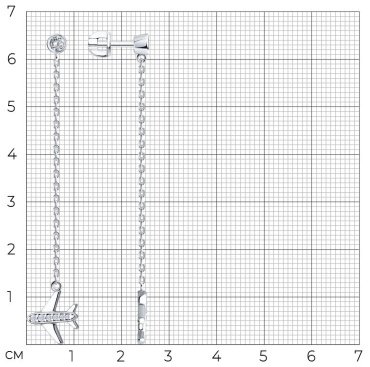 Пусеты SOKOLOV 94026736 вес 2.75 г серебро, фианит купить,10851