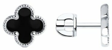 Серьги SOKOLOV 94026456 вес 1.8 г серебро, эмаль купить,12397