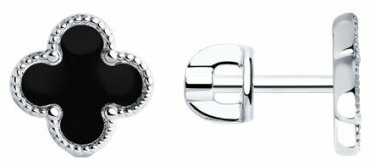 Серьги SOKOLOV 94026456 вес 1.8 г серебро, эмаль купить,12397