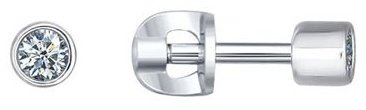 SOKOLOV 94021526-sk148 1.18 г серебро, фианит купить,8989