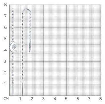 Серьги-цепочки Diamant 94-123-01439-1 вес 1.57 г серебро, фианит купить,6764