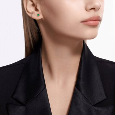 Пусеты Diamant 51-322-01306-7 вес 0.91 г золото, агат купить,92869
