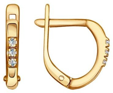 Серьги SOKOLOV 93020024-sk19 вес 1.48 г серебро, фианит купить,9908