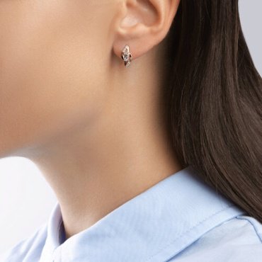 Серьги SOKOLOV 728330 вес 1.62 г золото, топаз купить,138424