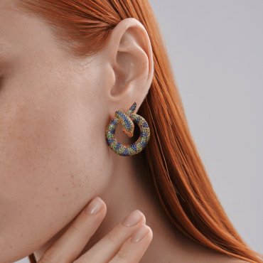 Серьги Diamant 93-122-02300-1 вес 13.42 г серебро, фианит купить,83466