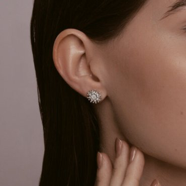 Серьги Diamant 94-122-02109-1 вес 1.93 г серебро, фианит купить,15874
