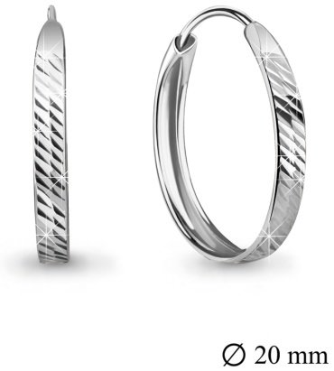 Конго AQUAMARINE 32091 вес 1.3 г серебро, без вставок купить,12466
