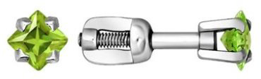 Серьги SOKOLOV 94020124 вес 1.23 г серебро, фианит купить,8531