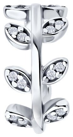 Моносерьга SOKOLOV 94170366 вес 1.21 г серебро, фианит купить,7563