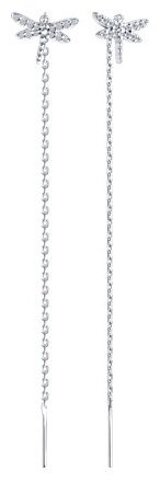 Серьги SOKOLOV 94026852 вес 1.97 г серебро, фианит купить,8598