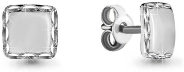 Пусеты AQUAMARINE 31139 вес 0.86 г серебро, без вставок купить,11774