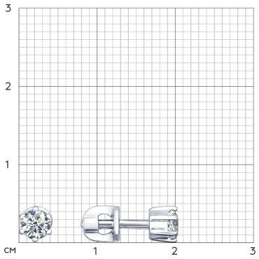 SOKOLOV 94021720-s46 1.48 г серебро, фианит купить,11999