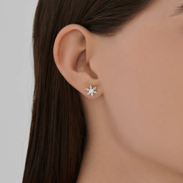 Серьги Diamant 94-122-02284-1_s вес 1.57 г серебро, фианит купить,7531