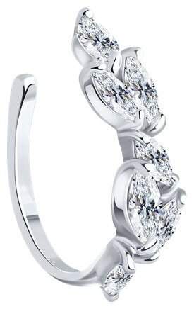 Кафф SOKOLOV 94170272 вес 1 г серебро, фианит купить,6233