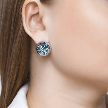 Серьги SOKOLOV 94022682 вес 6.9 г серебро, кристалл Swarovski купить,82215