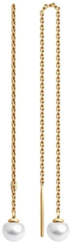 Серьги Diamant 51-323-02843-1 вес 1.6 г золото, жемчуг купить,103883
