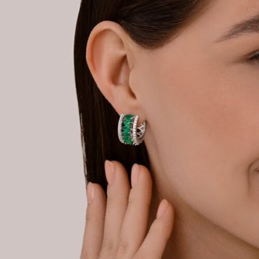 Серьги Diamant 94-320-02192-1 вес 7.01 г серебро, ситалл, фианит купить,66673