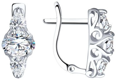 SOKOLOV 94022296-1_92 серебро, фианит Swarovski купить,13999