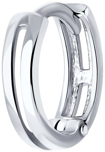 Кафф SOKOLOV 94170277 вес 0.79 г серебро, без вставок купить,9998
