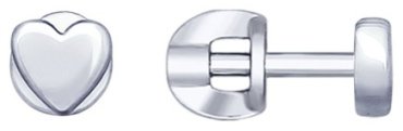 Серьги SOKOLOV 94022972 вес 1.17 г серебро, без вставок купить,7400