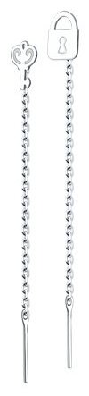 Серьги SOKOLOV 94025247 вес 0.79 г серебро, без вставок купить,8123
