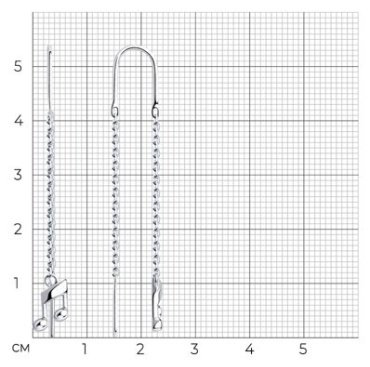 Серьги-цепочки SOKOLOV 94024313 вес 1.91 г серебро, без вставок купить,NaN