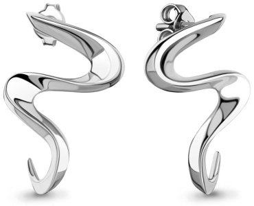 Пусеты AQUAMARINE 33952 вес 2.82 г серебро, без вставок купить,19253