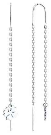 Серьги SOKOLOV 94026512 вес 1.31 г серебро, без вставок купить,13338