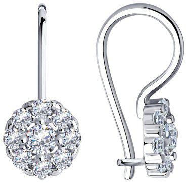 Diamant 94-120-00677-1 1.76 г серебро, фианит купить,10125
