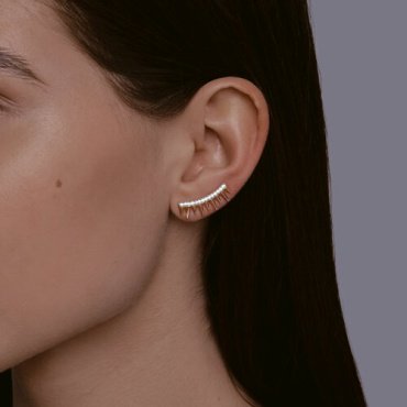 Кафф Diamant 93-120-02102-2 вес 1.69 г серебро, фианит купить,NaN
