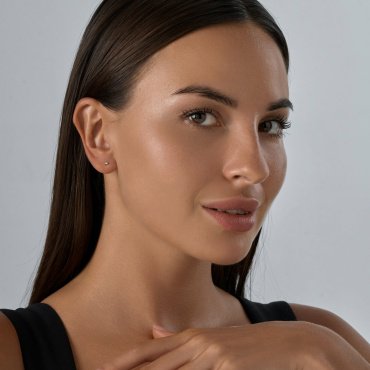 Пусеты SOKOLOV 94025778 вес 0.95 г серебро, без вставок купить,NaN