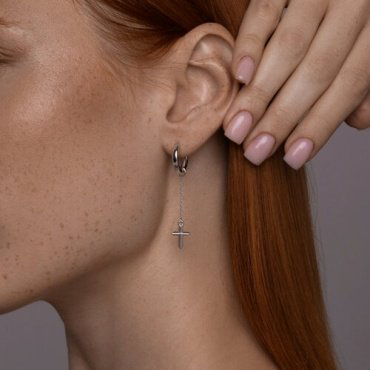 Серьги SOKOLOV 94170345 вес 1.67 г серебро, без вставок купить,7911