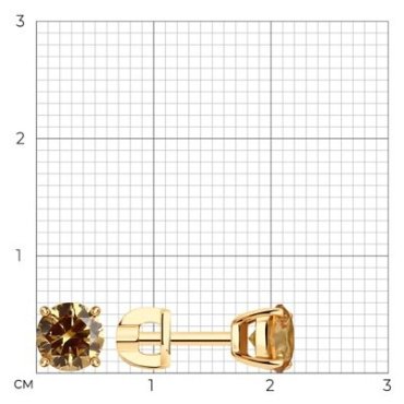 Серьги Diamant 93-122-01550-2 вес 1.76 г серебро, фианит купить,13338
