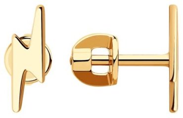Серьги SOKOLOV 029173 вес 1.36 г золото, без вставок купить,137277