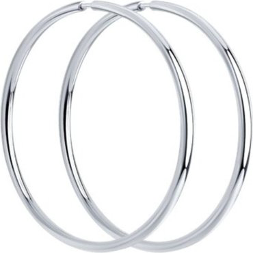 Серьги Diamant 94-124-01721-1 вес 1.41 г серебро, без вставок купить,10004