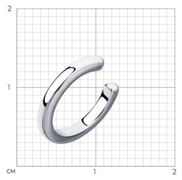 Серьги Diamant 94-127-02216-1_s вес 0.78 г серебро, без вставок купить,NaN