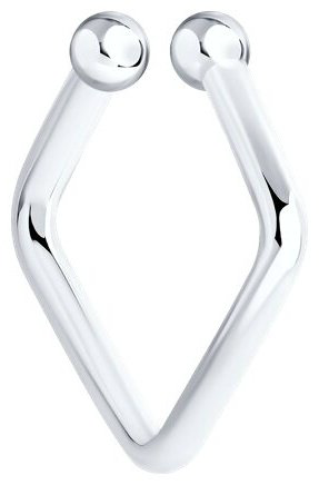 Серьги SOKOLOV 94170289 вес 1.58 г серебро, без вставок купить,10157