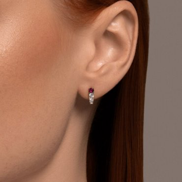 Серьги SOKOLOV 94026623 вес 1.18 г серебро, фианит, кристалл купить,9322