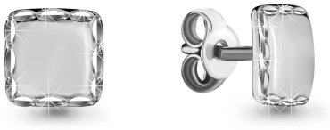 Пусеты AQUAMARINE 31139 вес 0.86 г серебро, без вставок купить,11774
