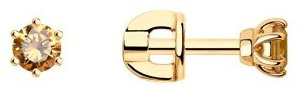 Пусеты Diamant 93-122-01543-2 вес 1.19 г серебро, фианит купить,9234